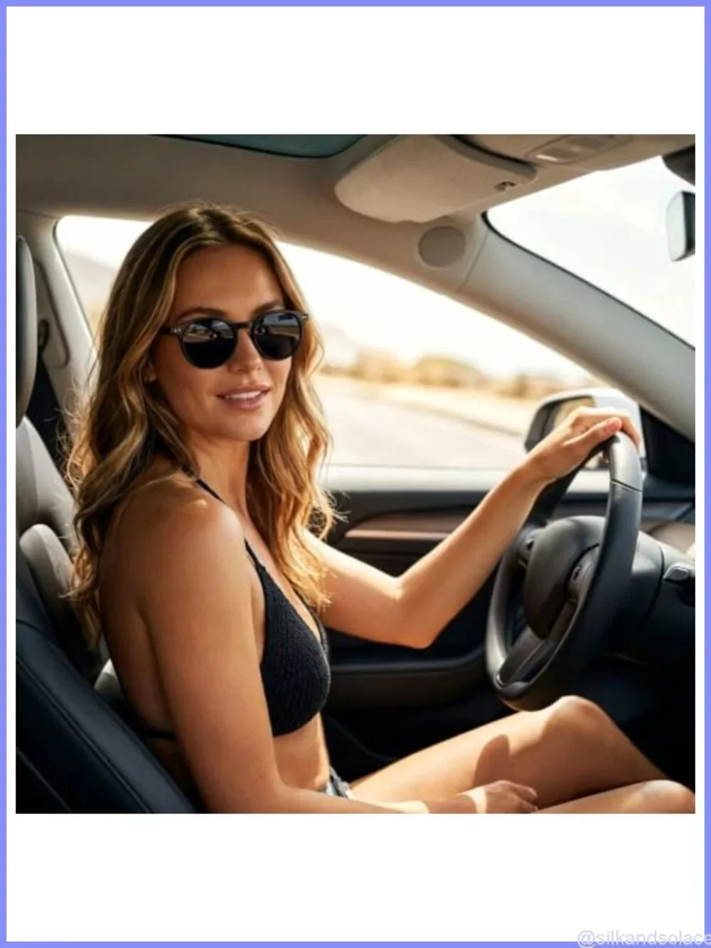 Retro Small Round Polarized Sunglasses Women UV400 3 Pack Lightweight